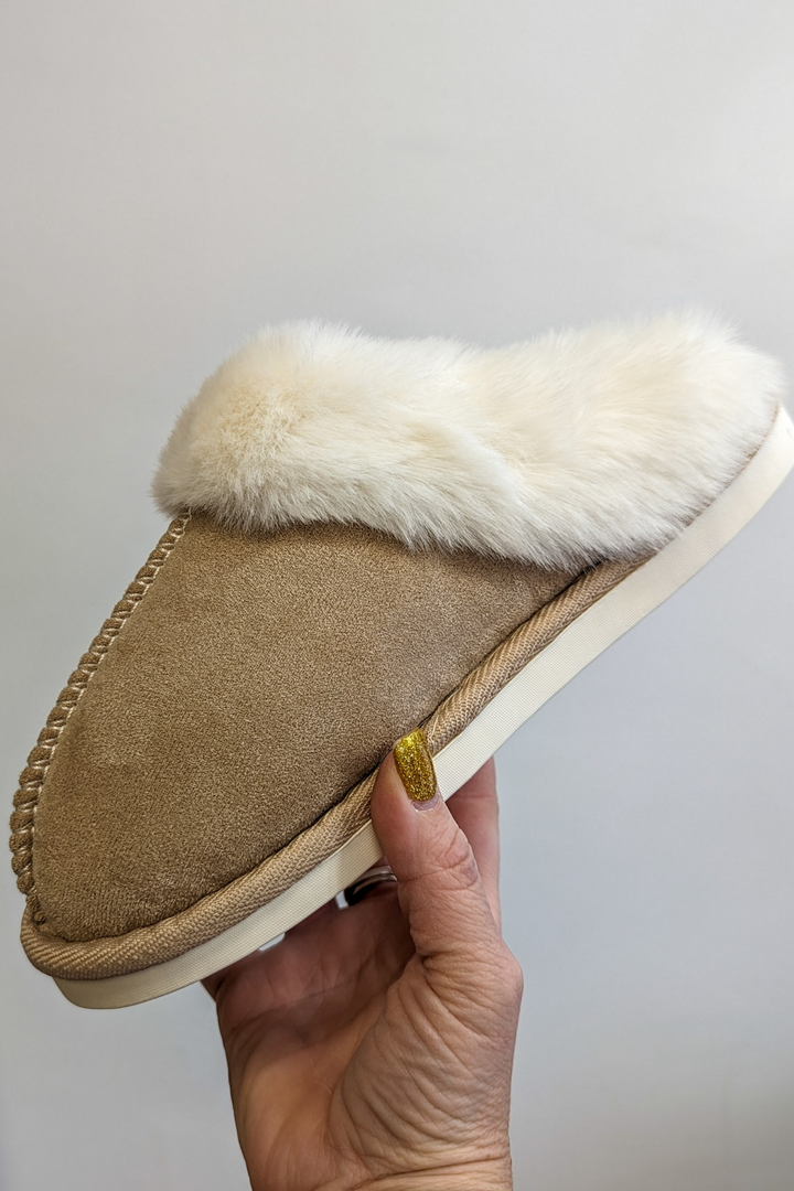 Willa Slippers - Beige