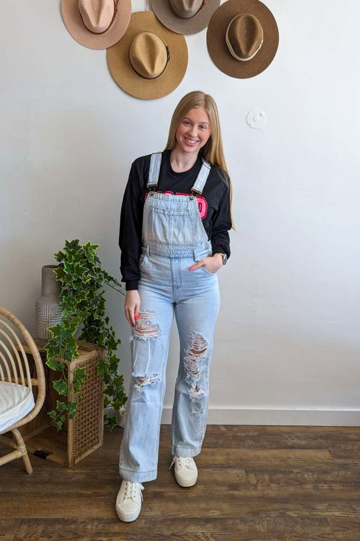 Harper Wide Leg Overalls