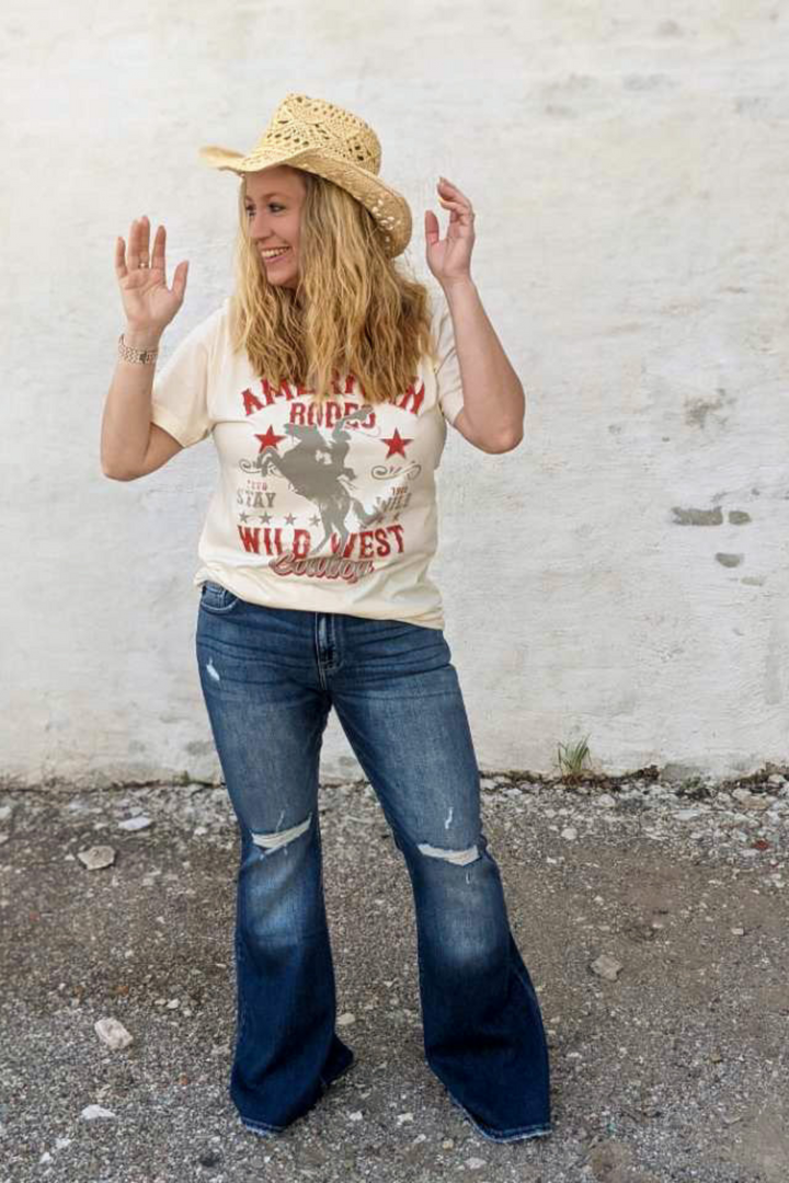 Wild West Cowboy Graphic Tee