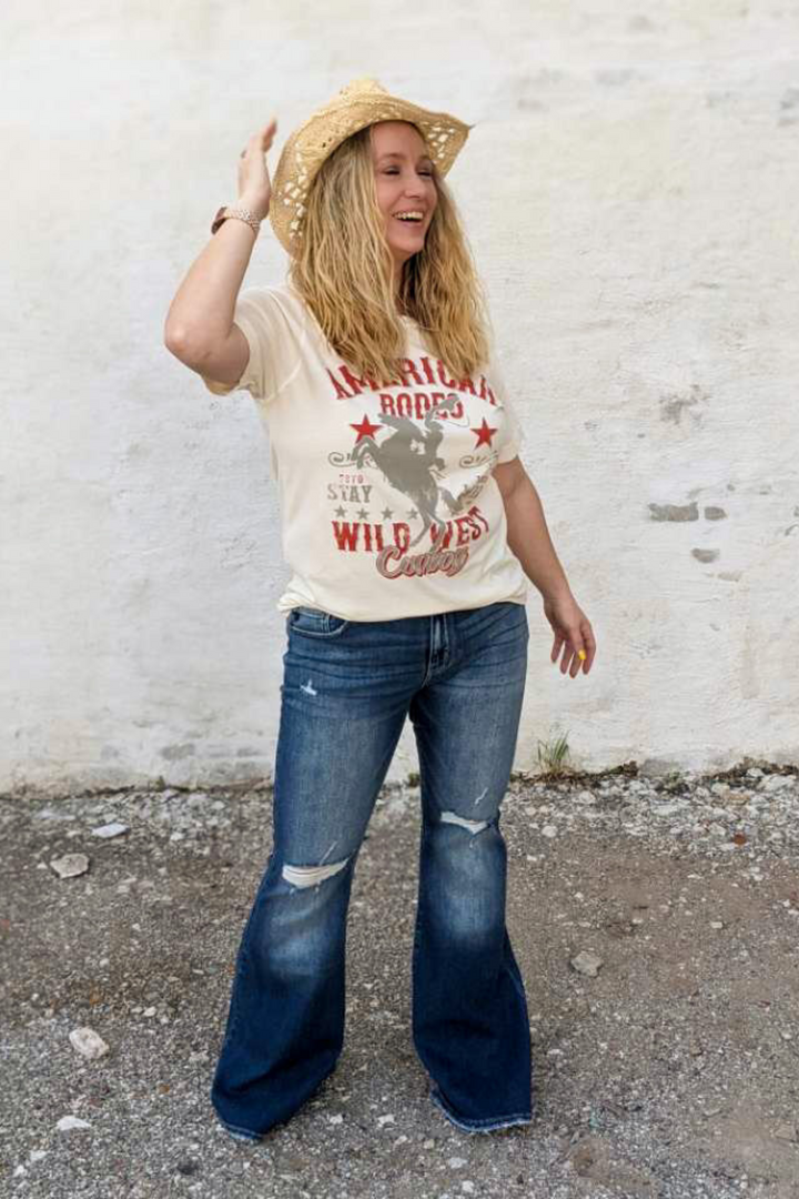 Wild West Cowboy Graphic Tee