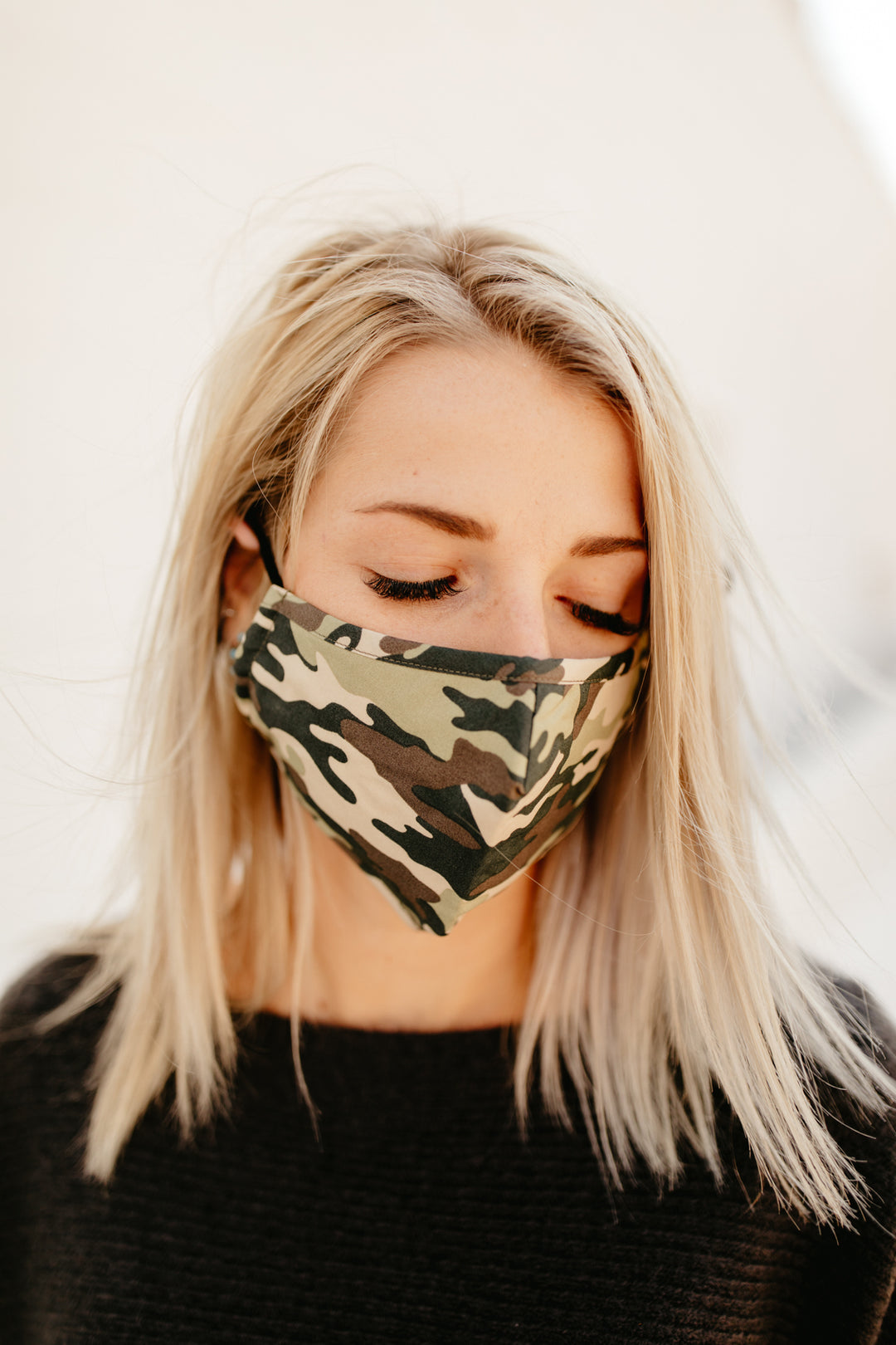 Camo Face Mask