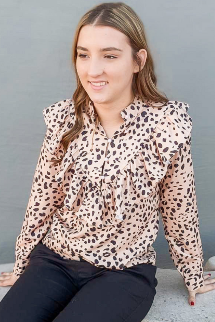 So Chic Leopard Top