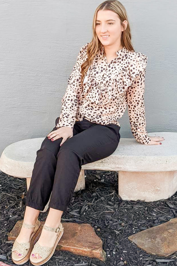So Chic Leopard Top