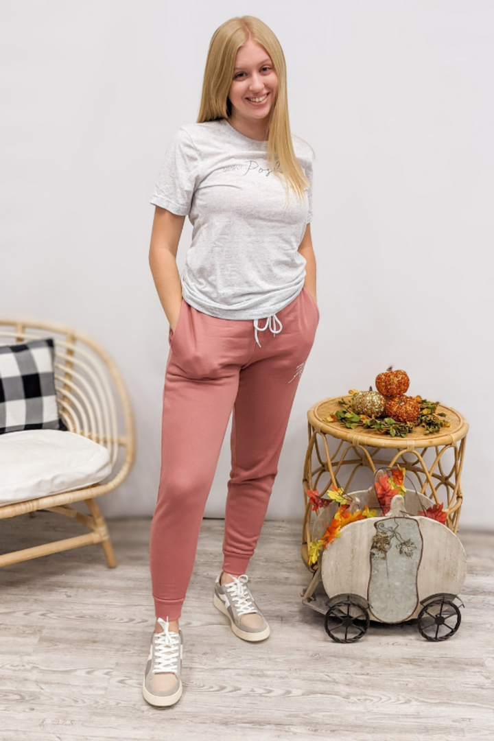 Perfect Posh Joggers - Mauve