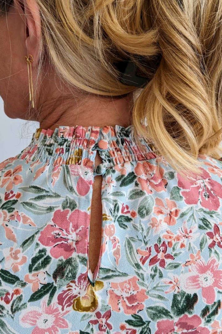 Beautiful Day Ruffle Sleeve Top