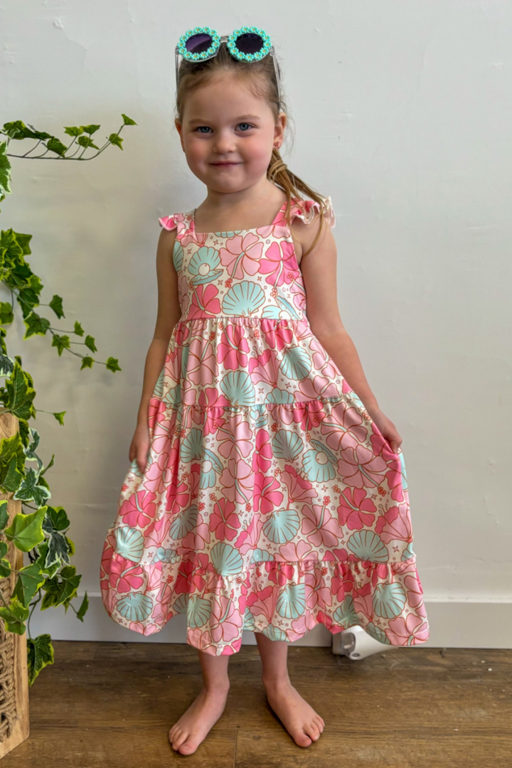 Beach Daze Maxi Dress - Girls