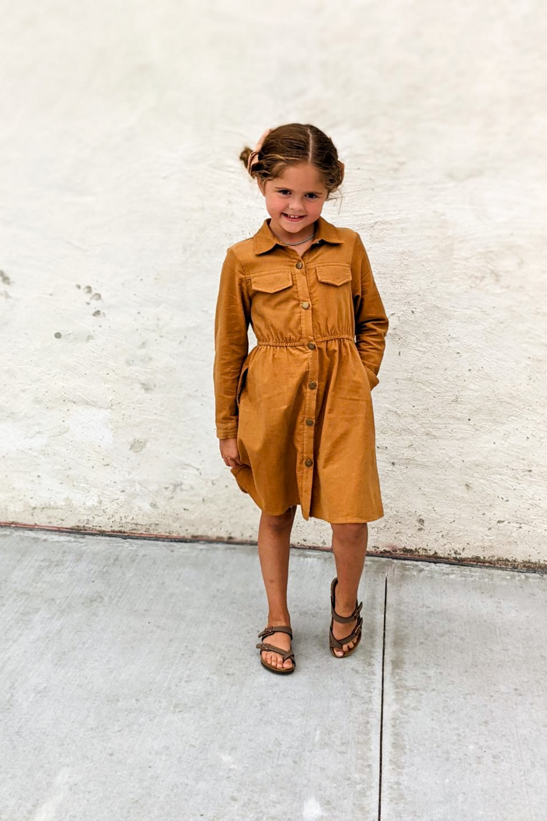 fall twirl dress Yellow Beauty Twirl Dress Little Adventures