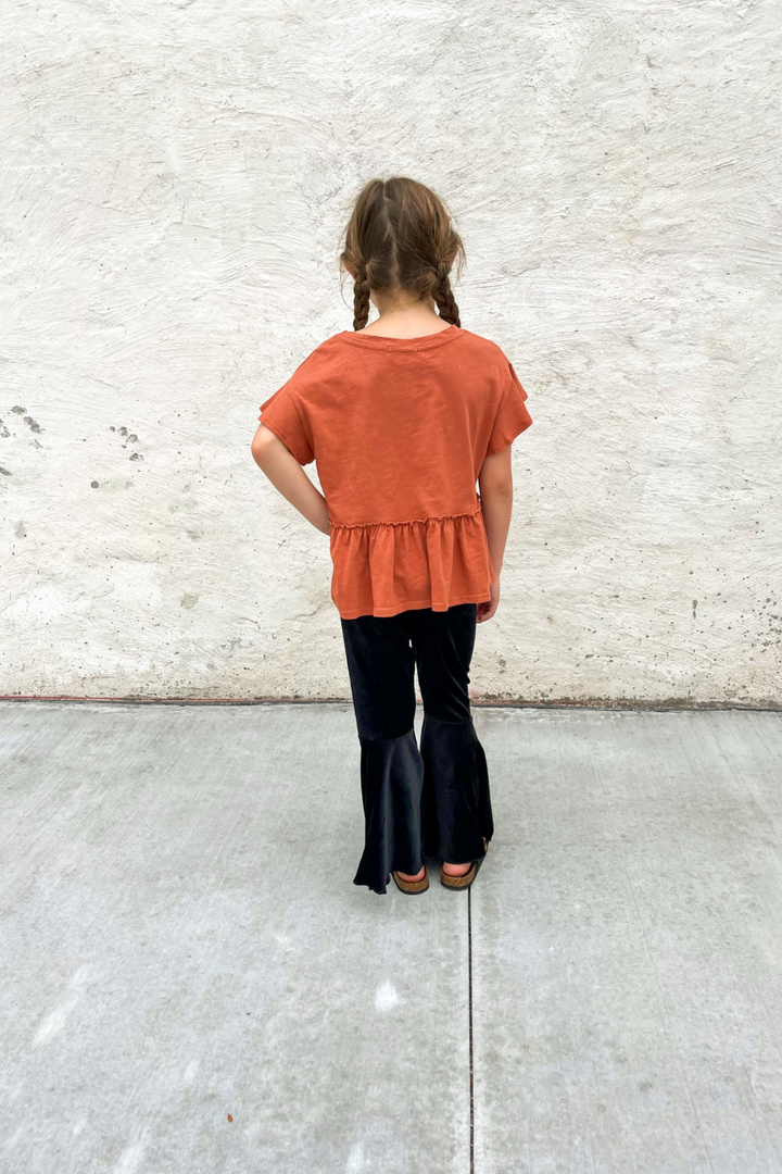 Lina Pleated Bell Bottoms