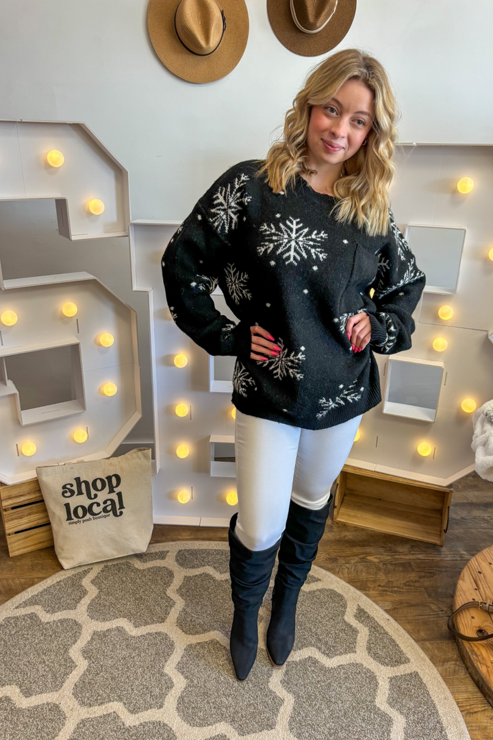 Snowflake Season Sweater