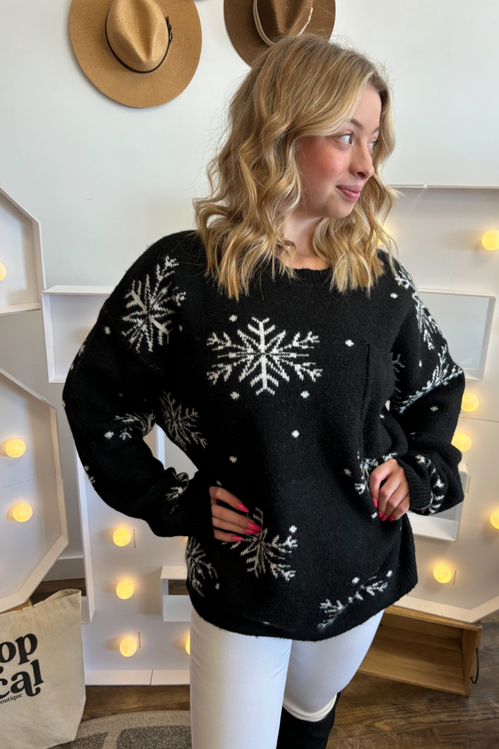 Snowflake Season Sweater