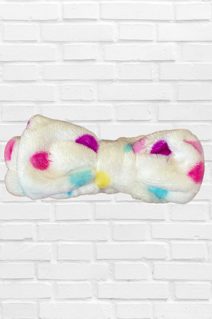 Polka Dot Spa Headband