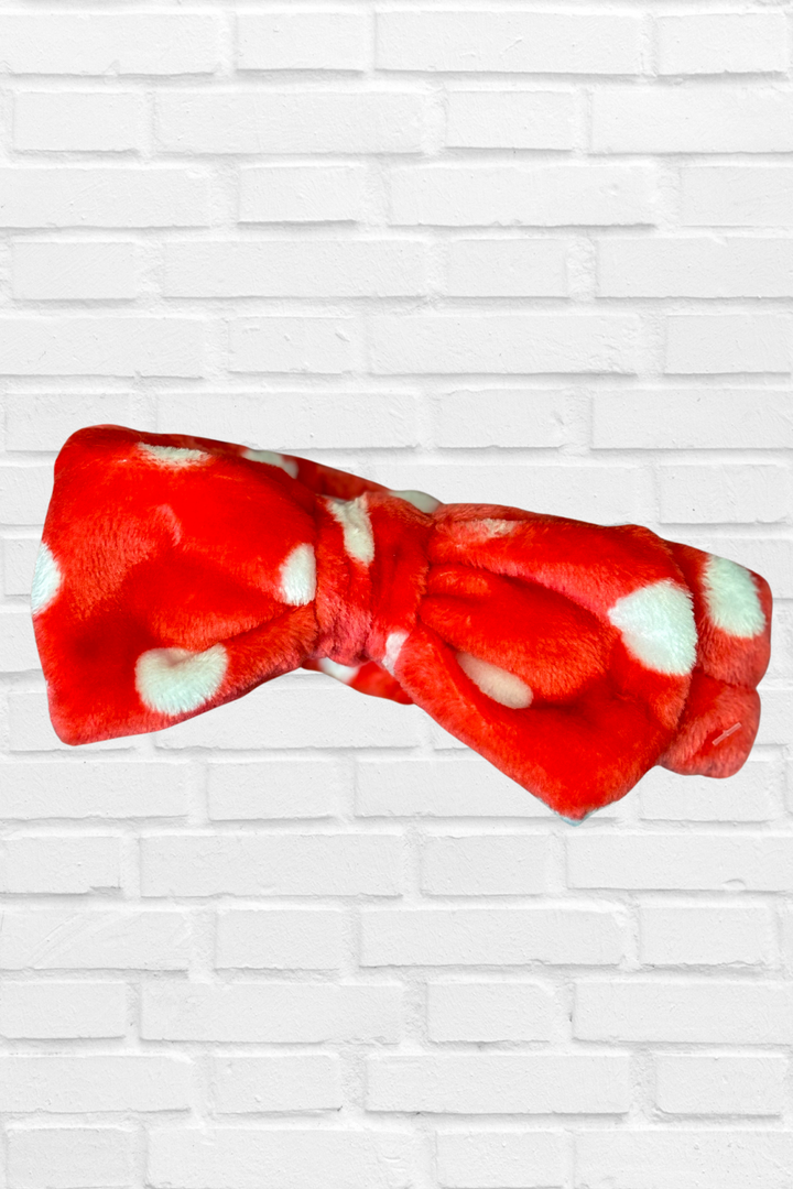 Polka Dot Spa Headband