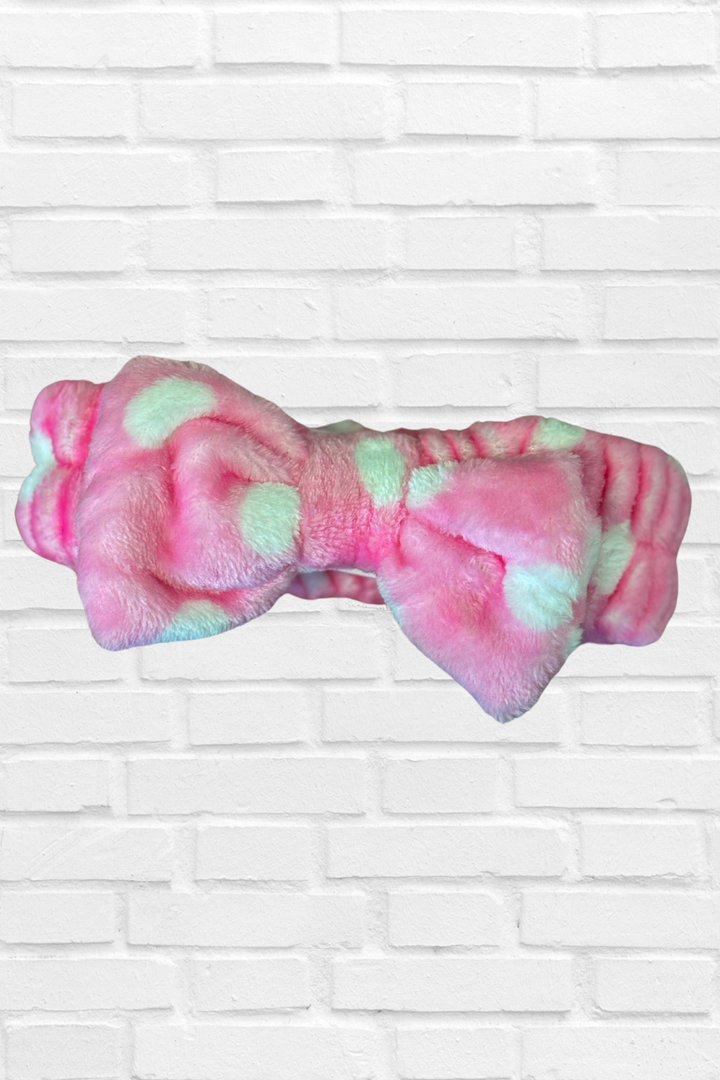 Polka Dot Spa Headband