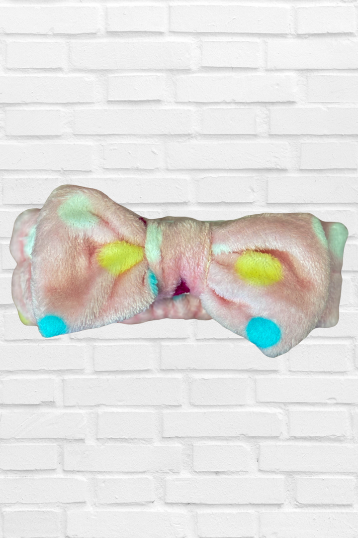 Polka Dot Spa Headband