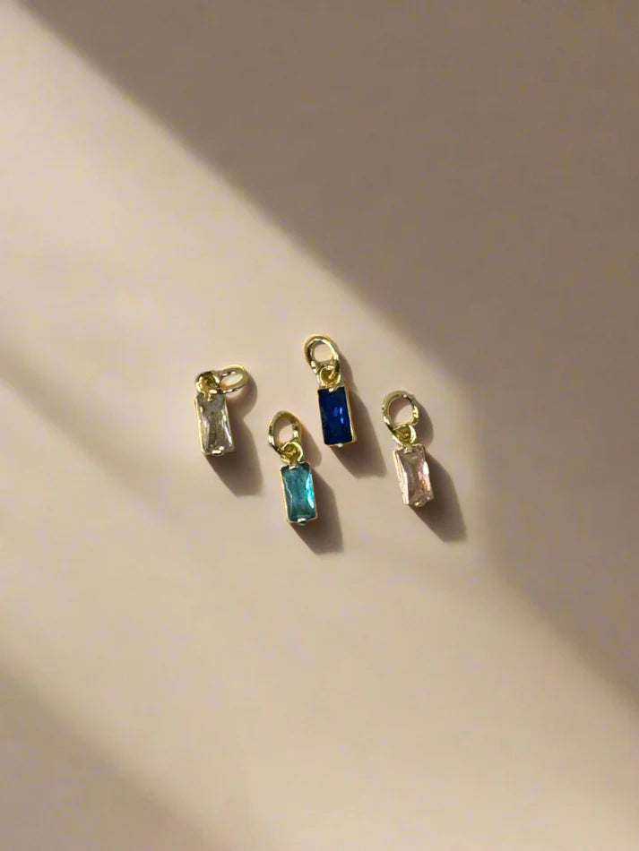 Eleanor Colored Gemstone Charms