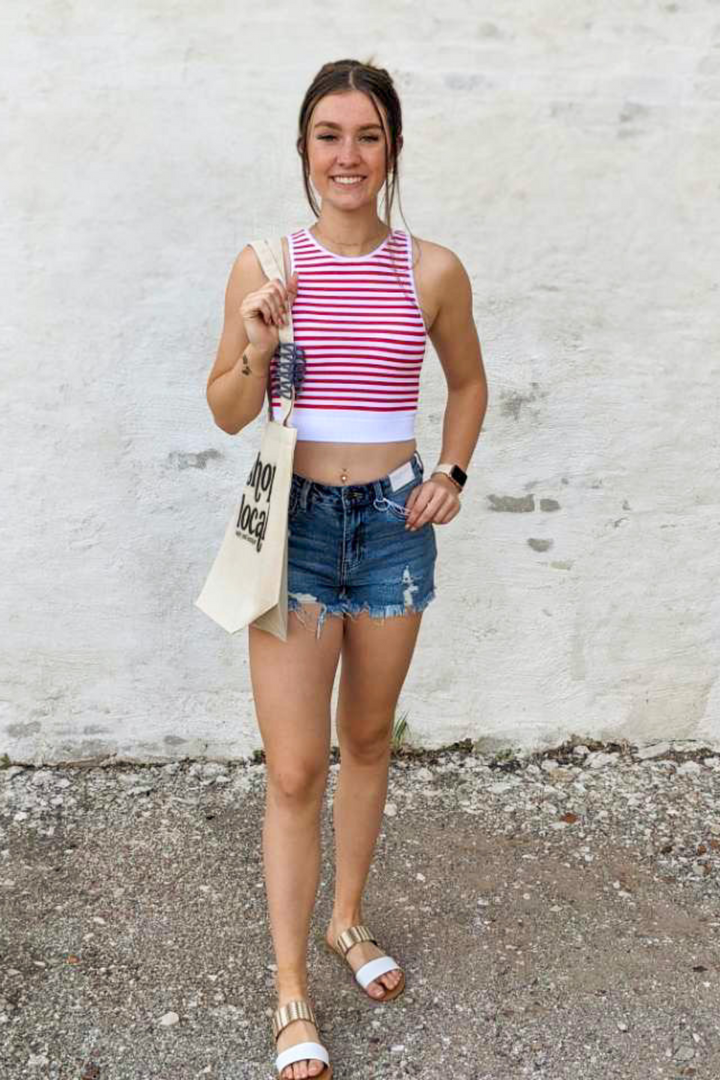 All American Girl Tank - Red