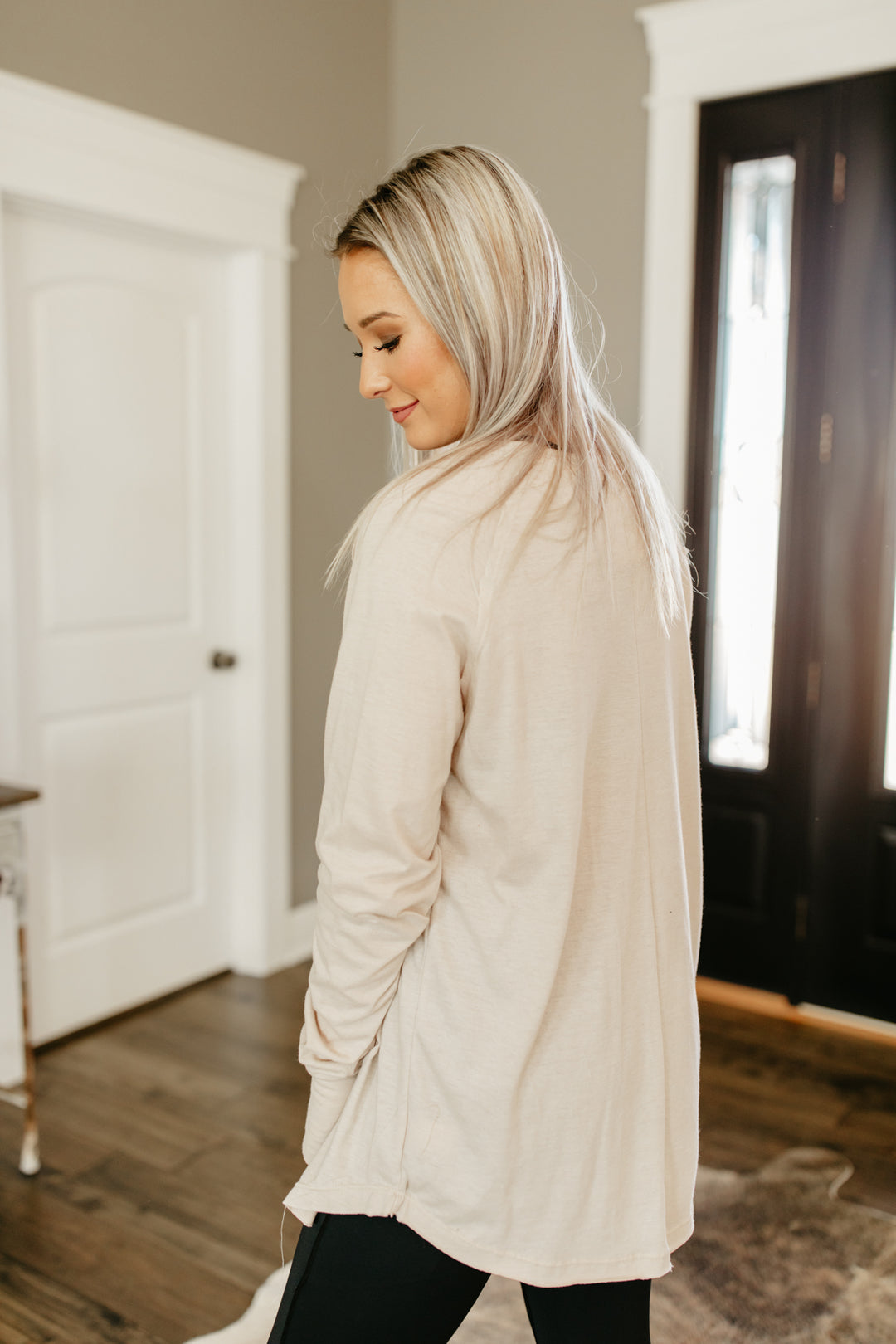 Tri-Blend Tunic Tee-Mushroom