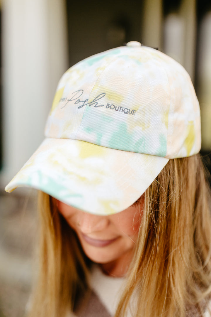 SPB Tie Dye Hat - Yellow