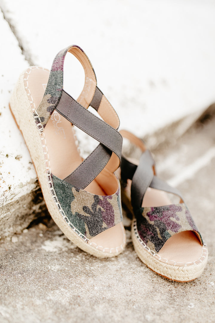 Kimmie Camo Sandal