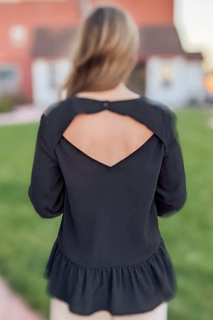 Classy Ruffle Top