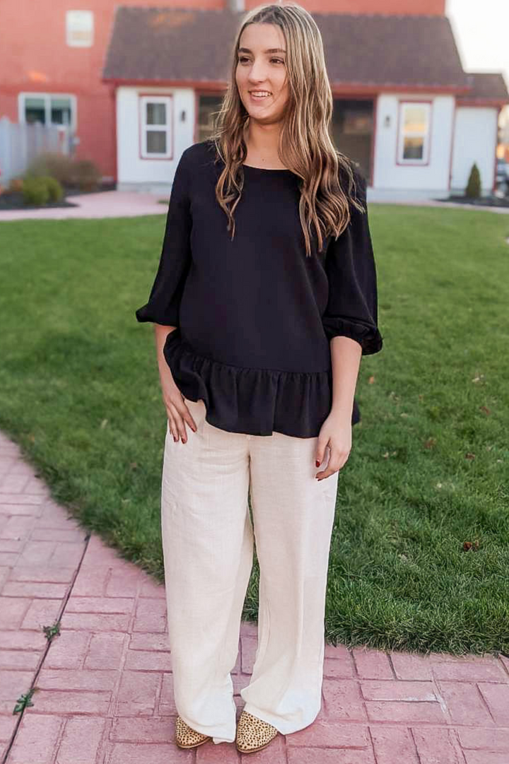 Classy Ruffle Top